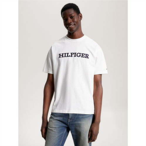 TOMMY HILFIGER Embroidered Monotype Logo T-Shirt